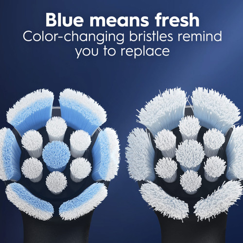 Oral-B iO Gum & Sensitive Replacement Brush Heads, Black, 2 Count