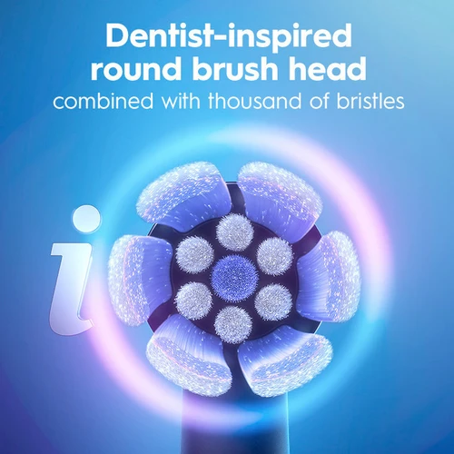 Oral-B iO Series 2 Rechargeable Electric Toothbrush Starter Kit, Peach