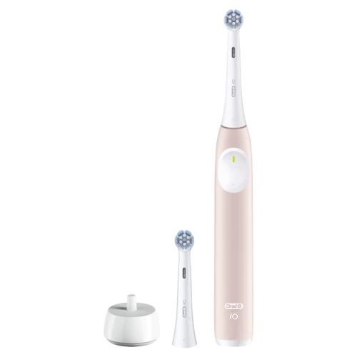 Oral-B iO Series 2 Rechargeable Electric Toothbrush Starter Kit, Peach