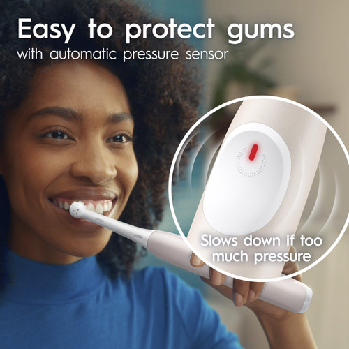 Oral-B iO Series 2 Rechargeable Electric Toothbrush Starter Kit, Peach