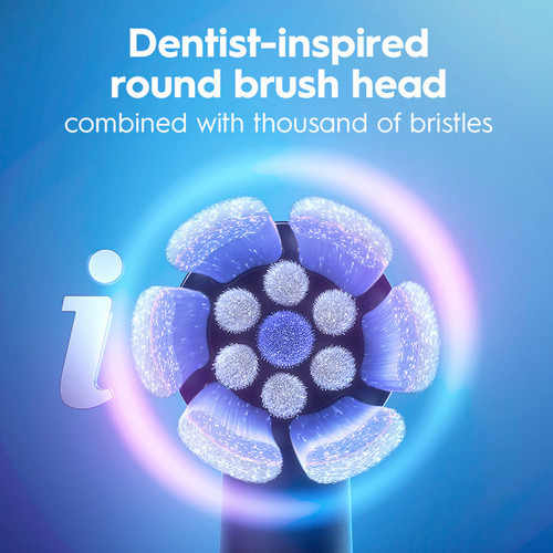 iO Series 2 Rechargeable Electric Toothbrush, Starter Kit, Pure White