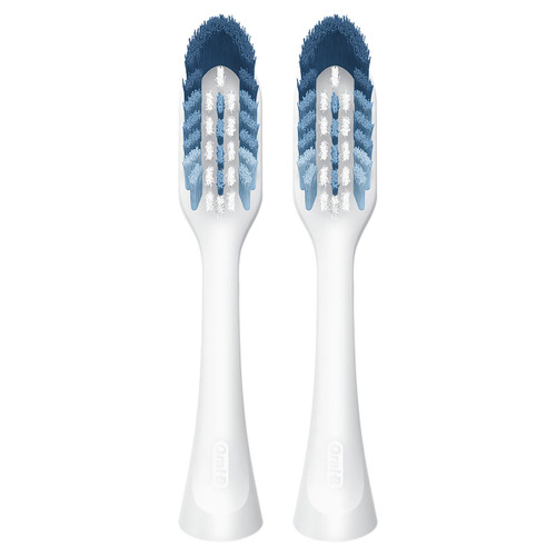 Clic Toothbrush Replacement Brush Heads, White, 2 Count