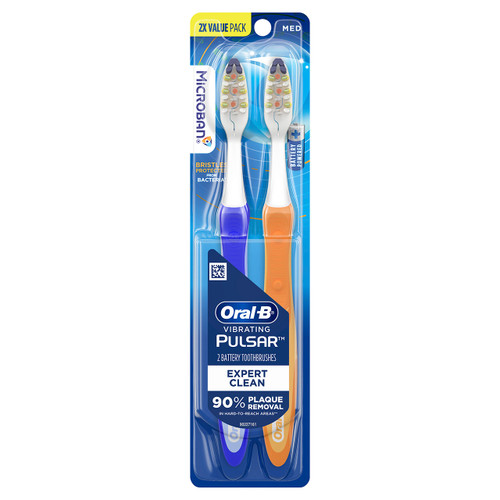 Pulsar Expert Clean Manual Toothbrush Medium 2 CT