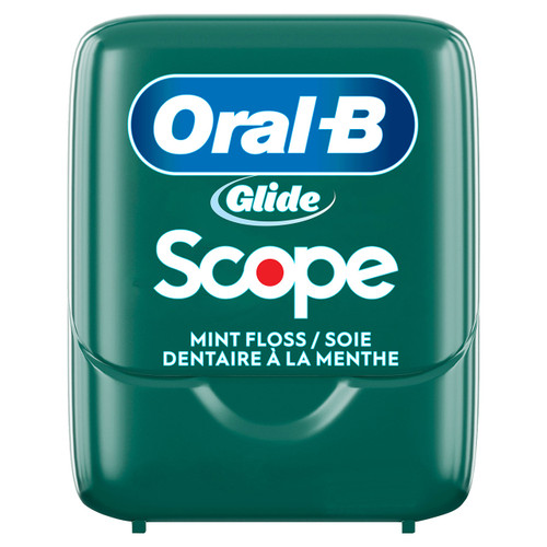 Oral-B Glide w Scope Flavor, Mint Dental Floss