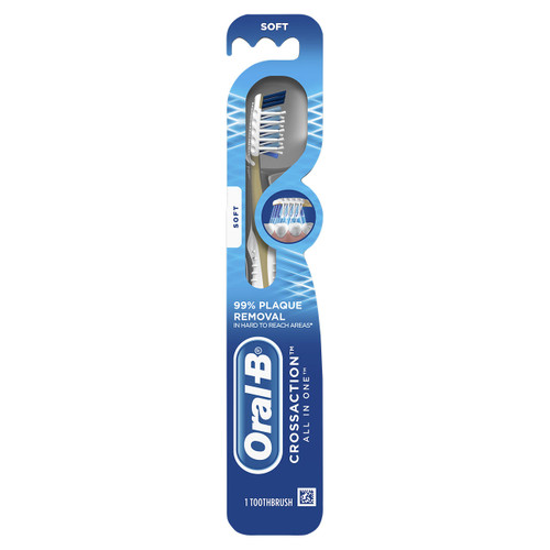 Cross Action All-In-One Manual Toothbrush
