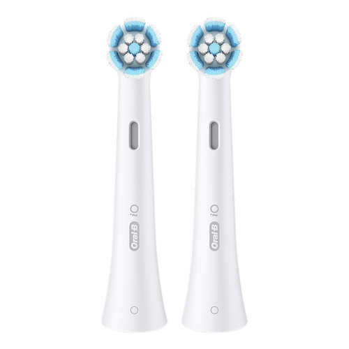 Oral-B iO Gentle Care Replacement Brush Heads, 2-Count, White