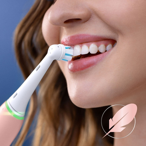 Oral-B iO Gentle Care Replacement Brush Heads, 2-Count, White
