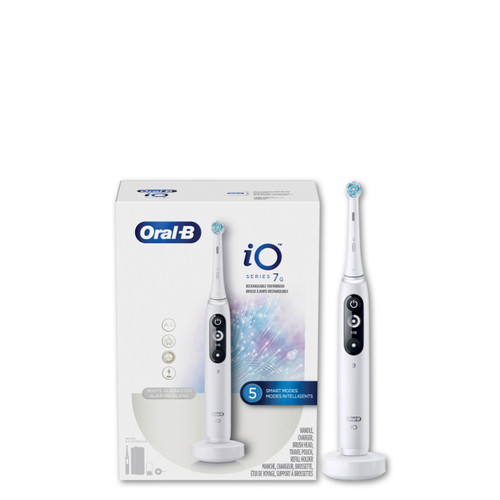 iO Series 7G Electric Toothbrush, White Alabaster