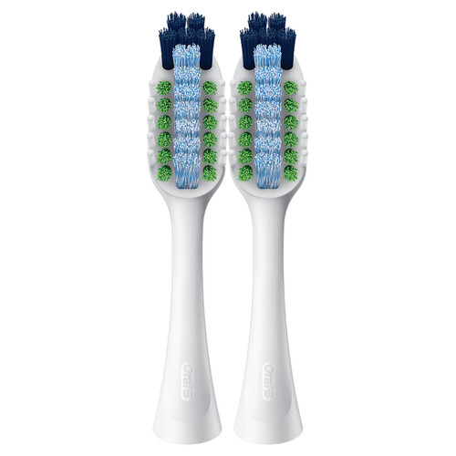 Clic Toothbrush Whitening Replacement Brush Heads, White, 2 Count