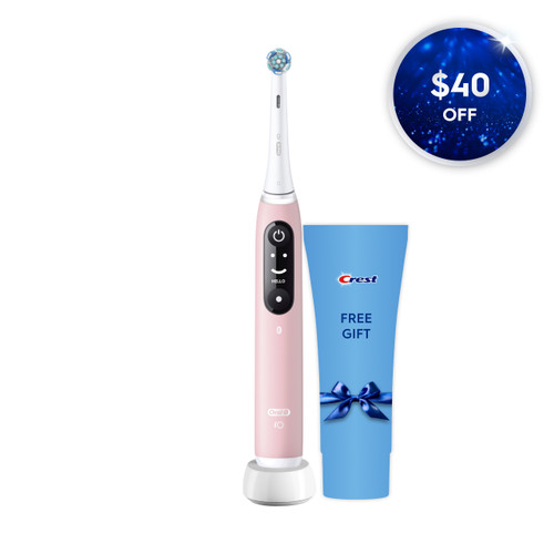 iO Series 6 Electric Toothbrush, Pink Sand