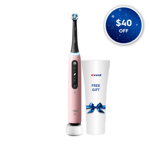 iO Series 5 Rechargeable Electric Toothbrush, Blush Pink