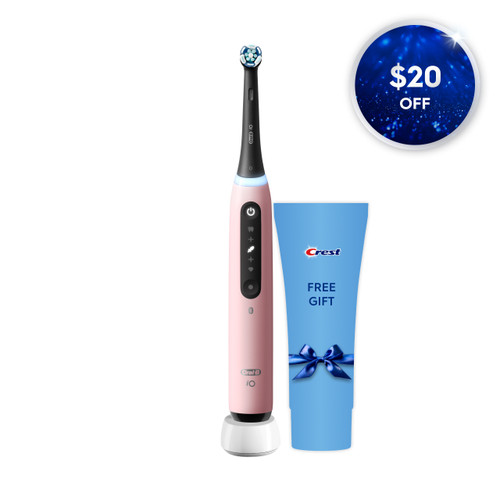 iO Series 5 Rechargeable Electric Toothbrush, Blush Pink
