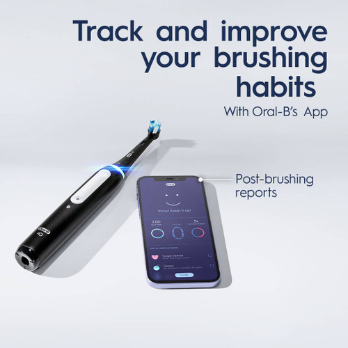 Track and improve your brushing habits with the Oral-B app
