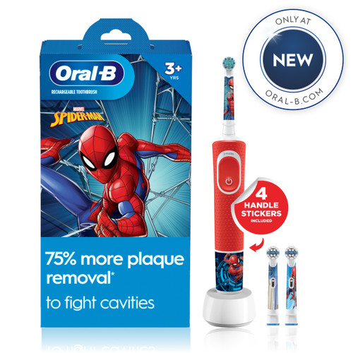 Spiderman Kids Electric Toothbrush Bundle