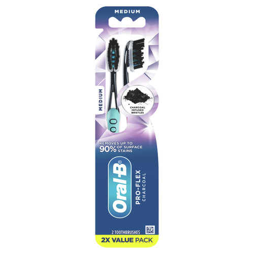 ProFlex Charcoal Manual Toothbrush OralB