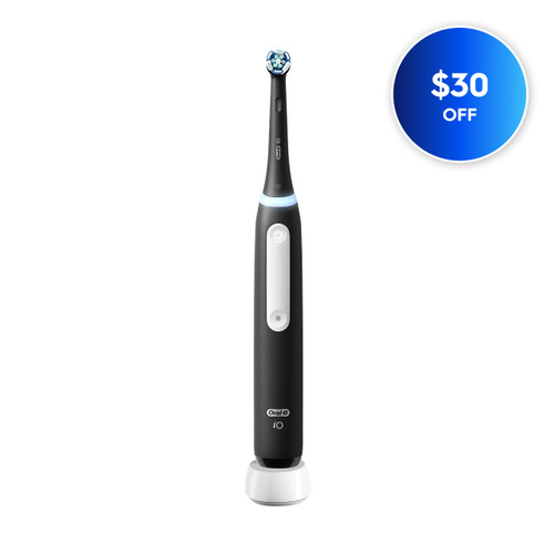 iO Series 3 Rechargeable Electric Toothbrush, Matte Black $30 OFF