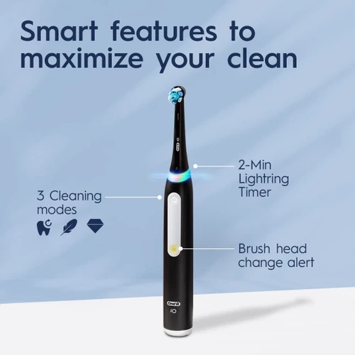 iO Series 3 Rechargeable Electric Toothbrush, Icy Blue