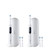 Oral-B iO Series 8 Twin Pack, White Alabaster and White Alabaster