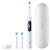 Oral-B iO Series 8 Twin Pack, White Alabaster and White Alabaster