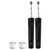 Pro 500 Rechargeable Electric Toothbrush Twin Pack, Black