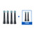 iO Ultimate Clean Replacement Brush Heads, 6-Count, Black