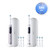 Oral-B iO9 Twin Pack, Rose Quartz + White Alabaster