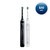 Oral-B Genius X Rechargeable Electric Toothbrush Twin Pack, Black and White