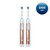 Oral-B Genius 7500 Rechargeable Electric Toothbrush Twin Pack, Rose Gold