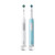 Pro 1000 Rechargeable Electric Toothbrush Twin Pack, White and Turquoise Pro 1000 Rechargeable Electric Toothbrush Twin Pack, White and Turquoise