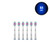 Oral-B 3D White Electric Toothbrush Replacement Brush Heads, 6 Count