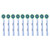 Oral-B CrossAction X-Filament Replacement Brush Heads, 10 Count