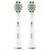 FlossAction X-Filament Brush Heads, 2 Ct