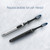 Clic Toothbrush Replacement Brush Heads, Black