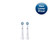 Oral-B iO Gentle Care Replacement Brush Heads, 2-Count, White