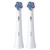 Oral-B iO Whitening Care Replacement Brush Heads, 2-Count, White