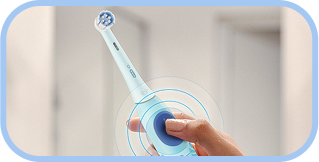 Power button with vibration indicators