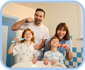 Power button with vibration indicators