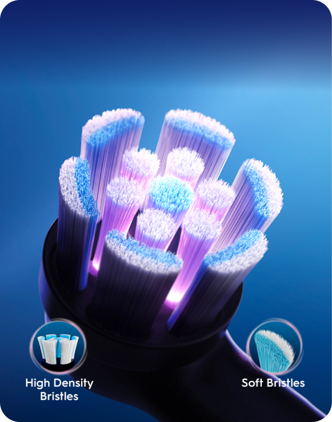 Gentle Care brush head - High-Density Bristles - Soft Bristles