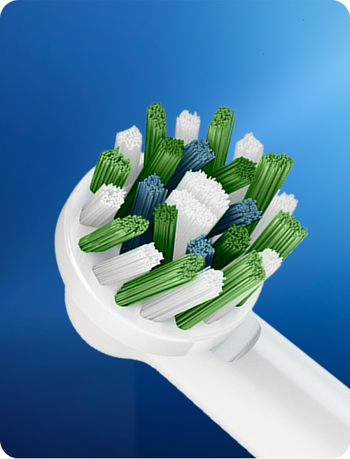 CrossAction brush head