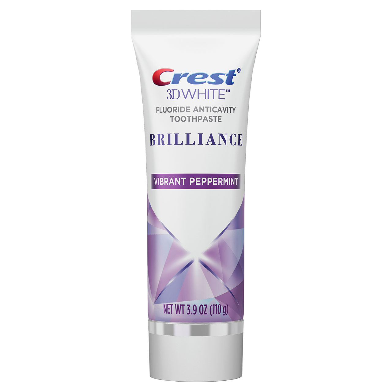 Crest 3D White Brilliance Teeth Whitening Toothpaste, Vibrant Peppermint