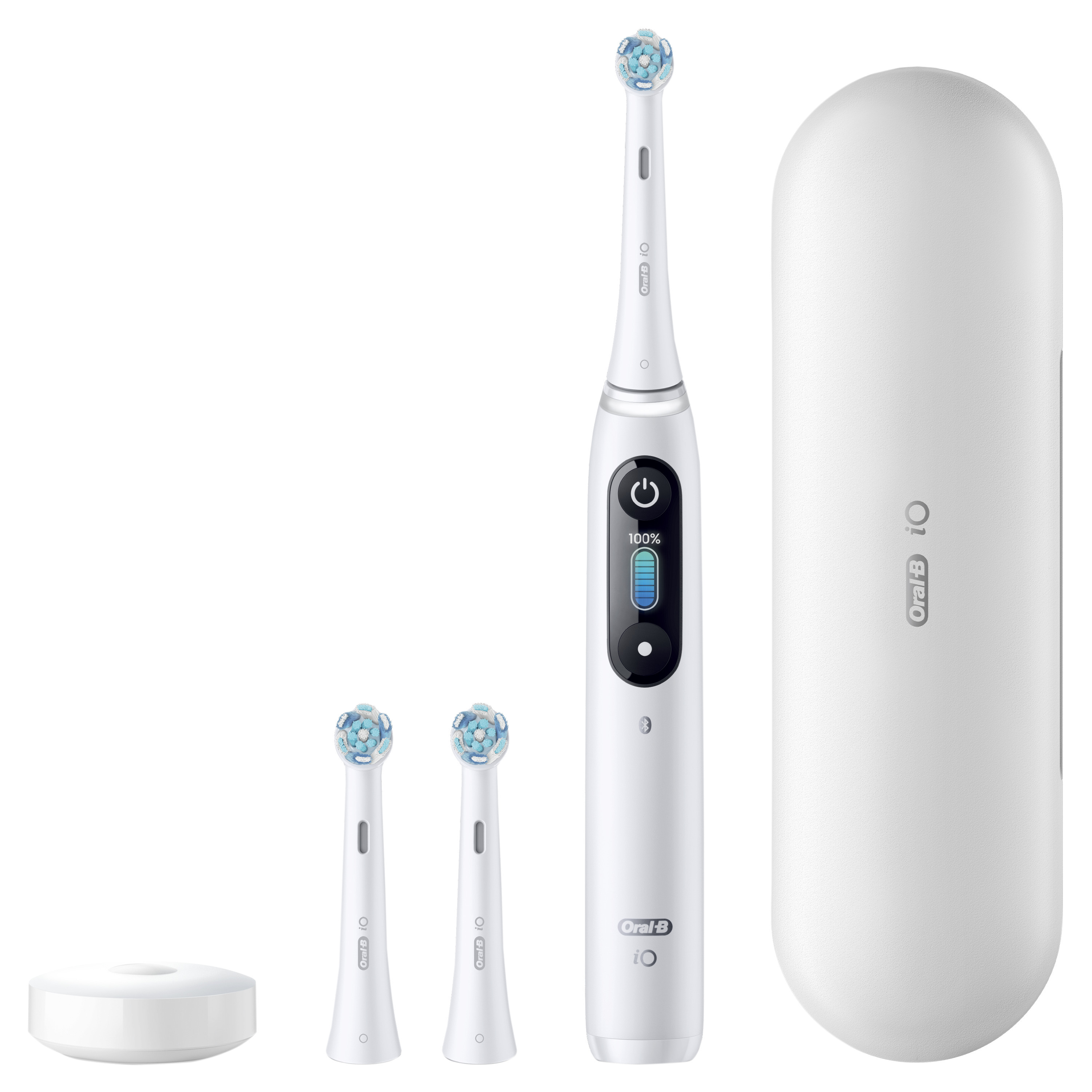 iO Series 8 Electric Toothbrush, White Alabaster