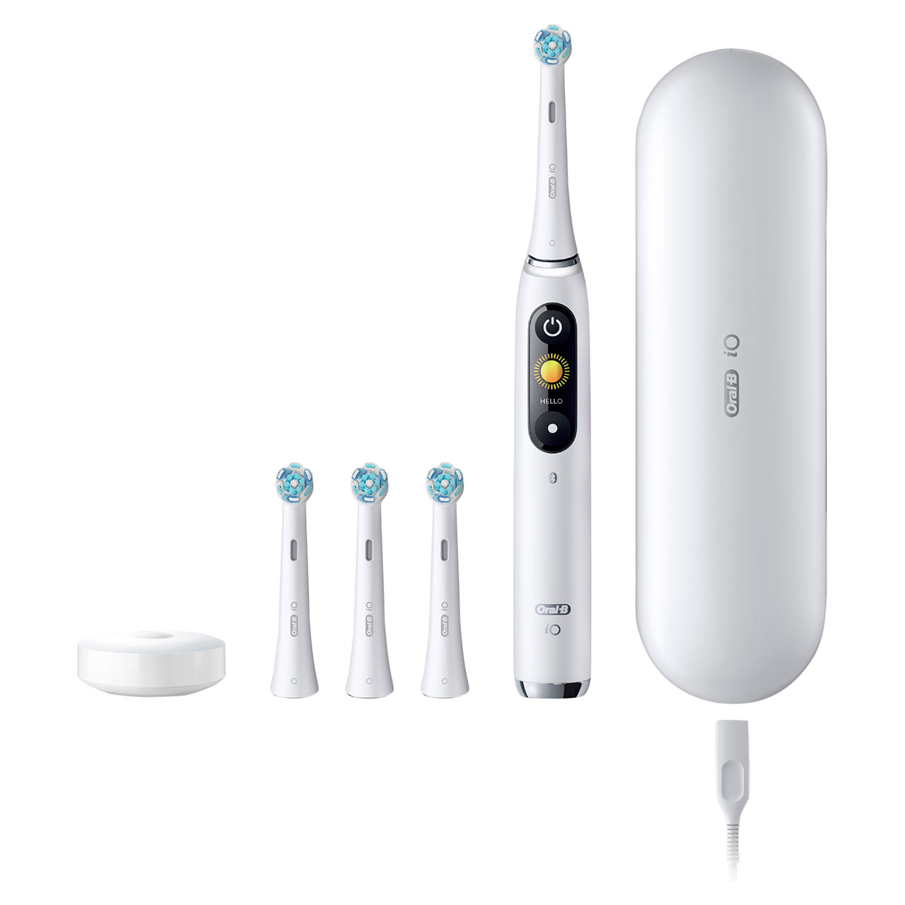 iO Series 9 Electric Toothbrush, White Alabaster