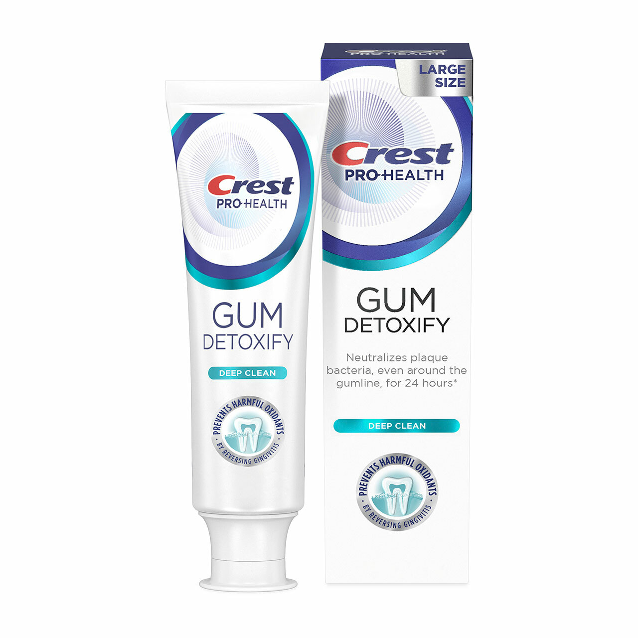 Crest Pro-Health Gum Detoxify Toothpaste, Deep Clean