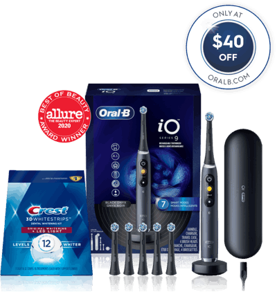 Crest+Oral-B iO OrthoEssentials Electric Toothbrush System