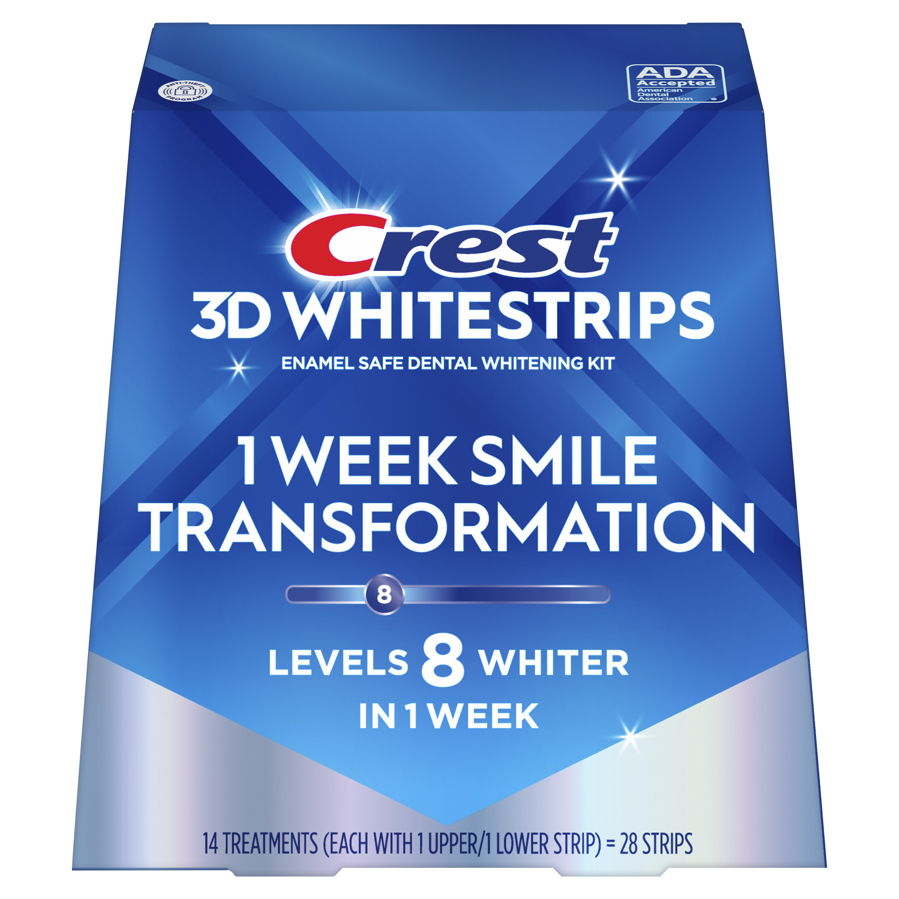 Crest 3DWhitestrips 1 Week Smile Transformation