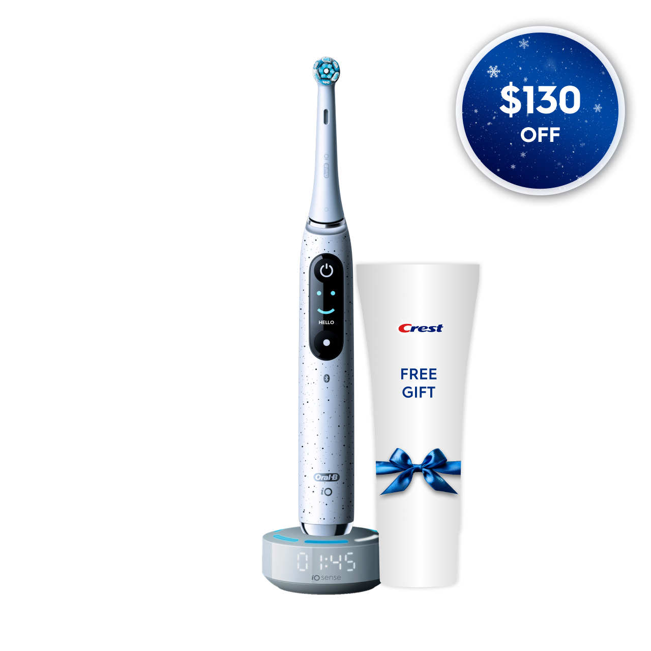 Braun Oral-B iO 10 ホワイト 本体 iO Series 10 Rechargeable Electric Toothbrush | Oral-B