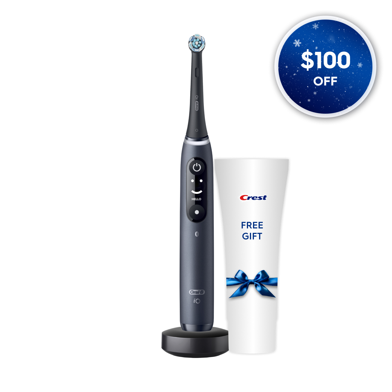 iO Series 7 Electric Toothbrush, Black Onyx