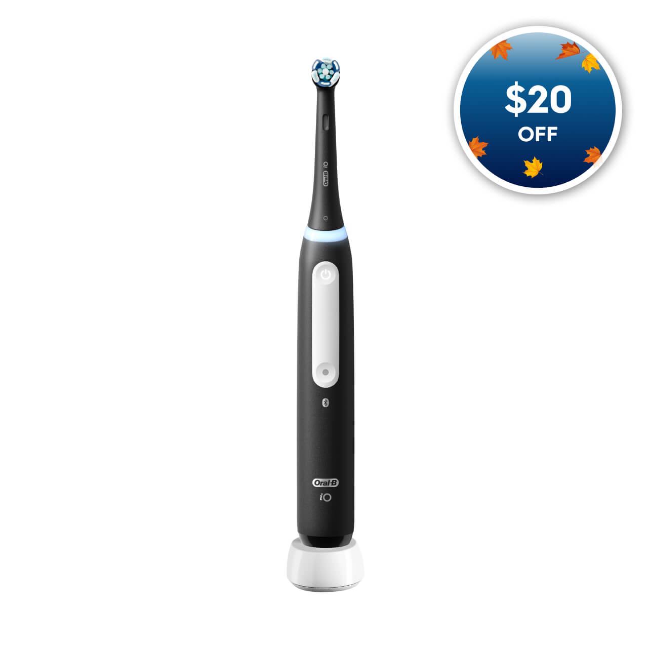 Oral-B iO Series 4 Rechargeable Electric Toothbrush, Matte Black