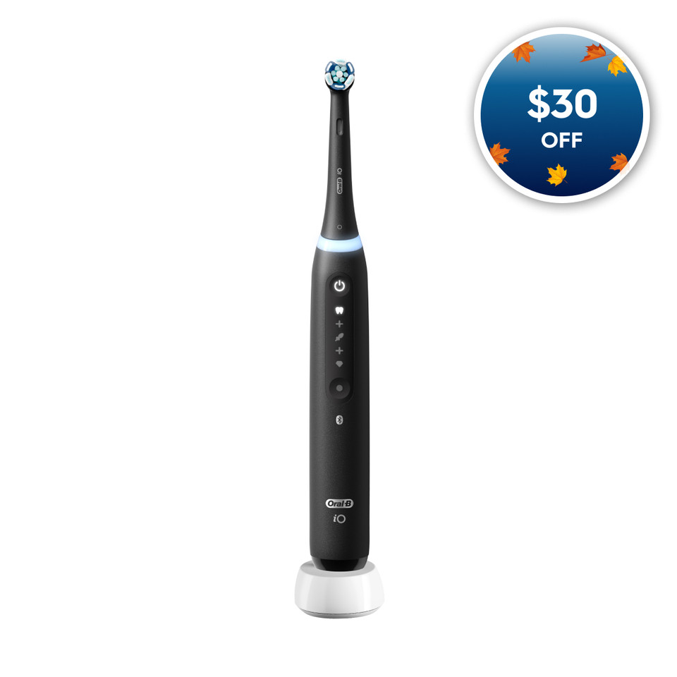Oral-B iO Series 5 Rechargeable Electric Toothbrush, Matte Black
