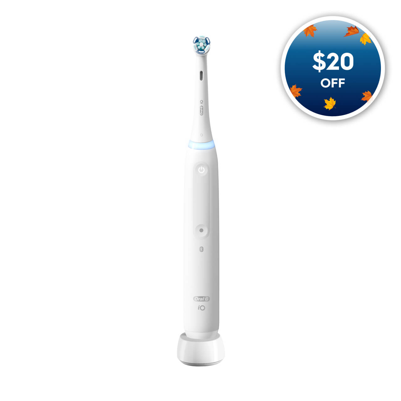 iO Series 4 Rechargeable Electric Toothbrush, Matte White